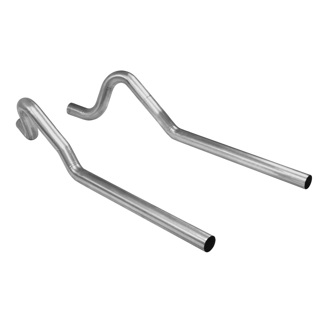 Flowmaster 15823 - Pre-Bent Tailpipes 1962-1974 Mopar B-Body 3.0 Inch Mandrel Bent Aluminized Steel Tailpipes Flowmaster