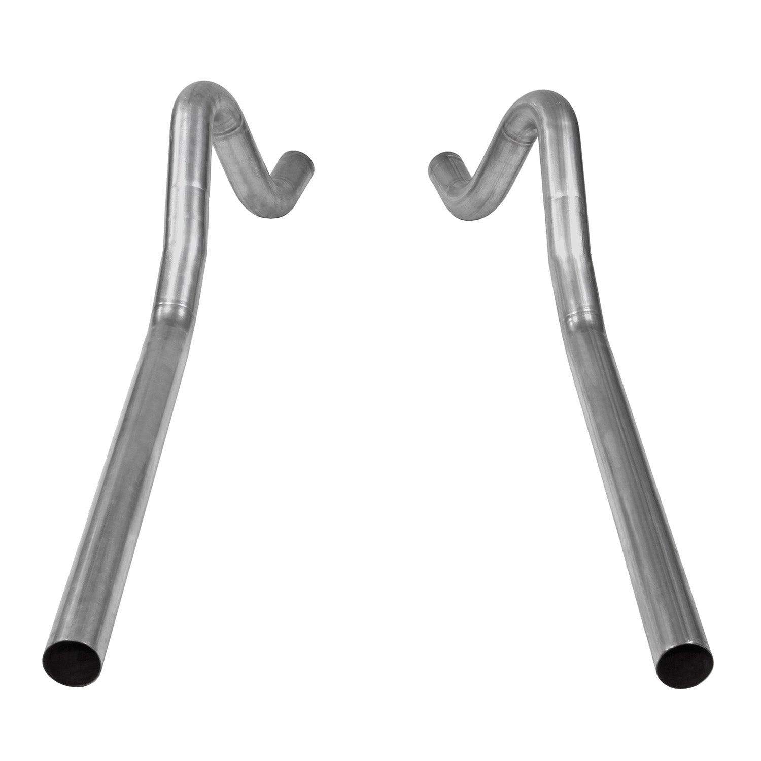 Flowmaster 15823 - Pre-Bent Tailpipes 1962-1974 Mopar B-Body 3.0 Inch Mandrel Bent Aluminized Steel Tailpipes Flowmaster