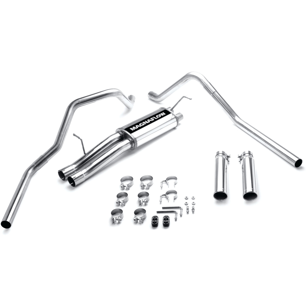 MagnaFlow Exhaust Products 15829 - Street Series Polished Cat-Back System 3