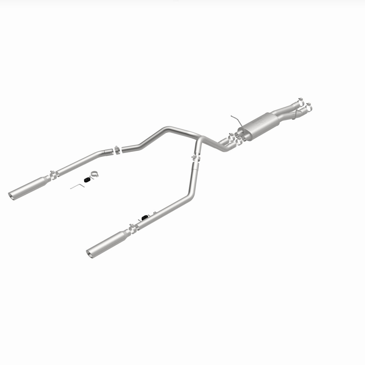 MagnaFlow Exhaust Products 15829 - Street Series Polished Cat-Back System 4