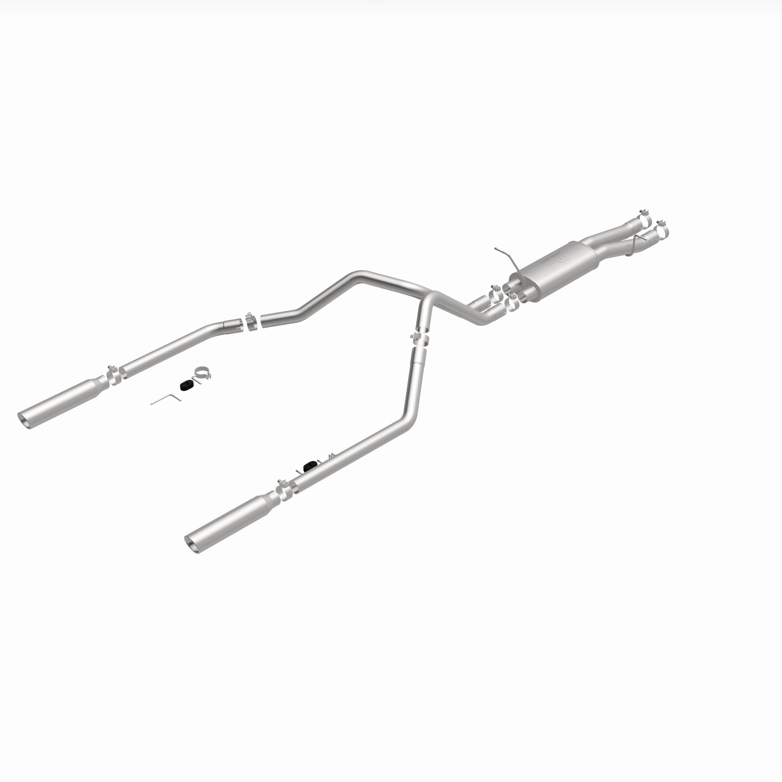 MagnaFlow Exhaust Products 15829 - Street Series Polished Cat-Back System 4