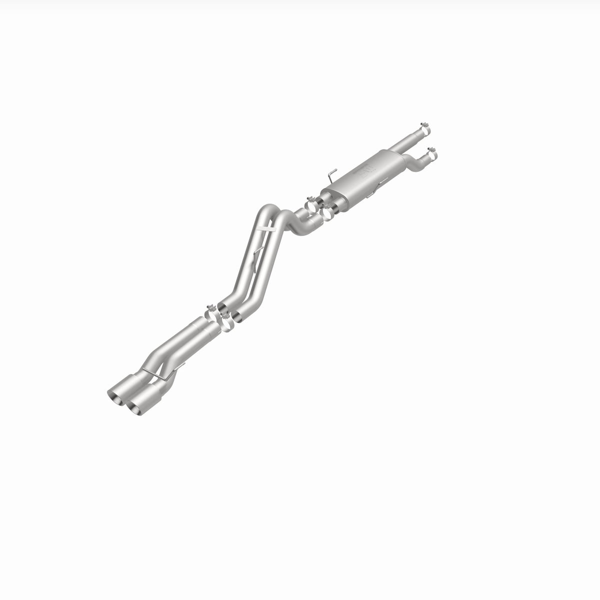MagnaFlow Exhaust Products 15832 - Street Series Polished Cat-Back System 2