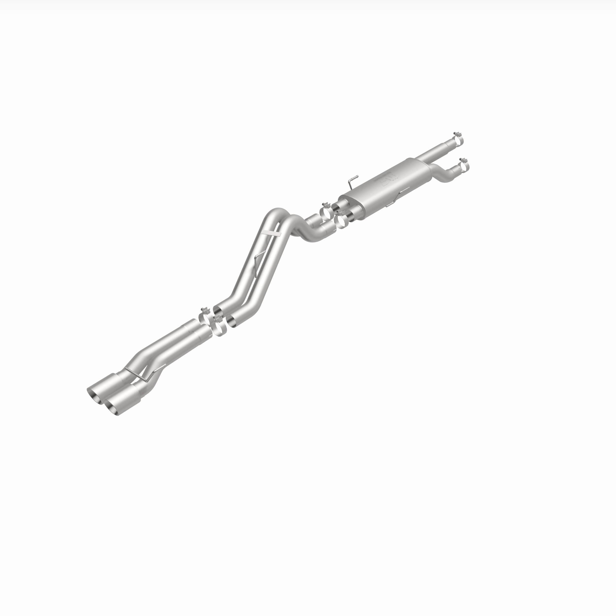 MagnaFlow Exhaust Products 15832 - Street Series Polished Cat-Back System 4