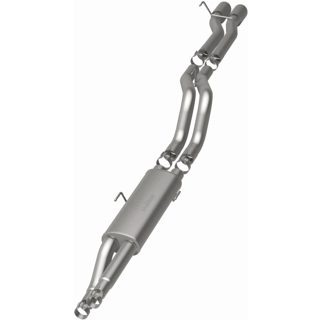 MagnaFlow Exhaust Products 15832 - Street Series Polished Cat-Back System