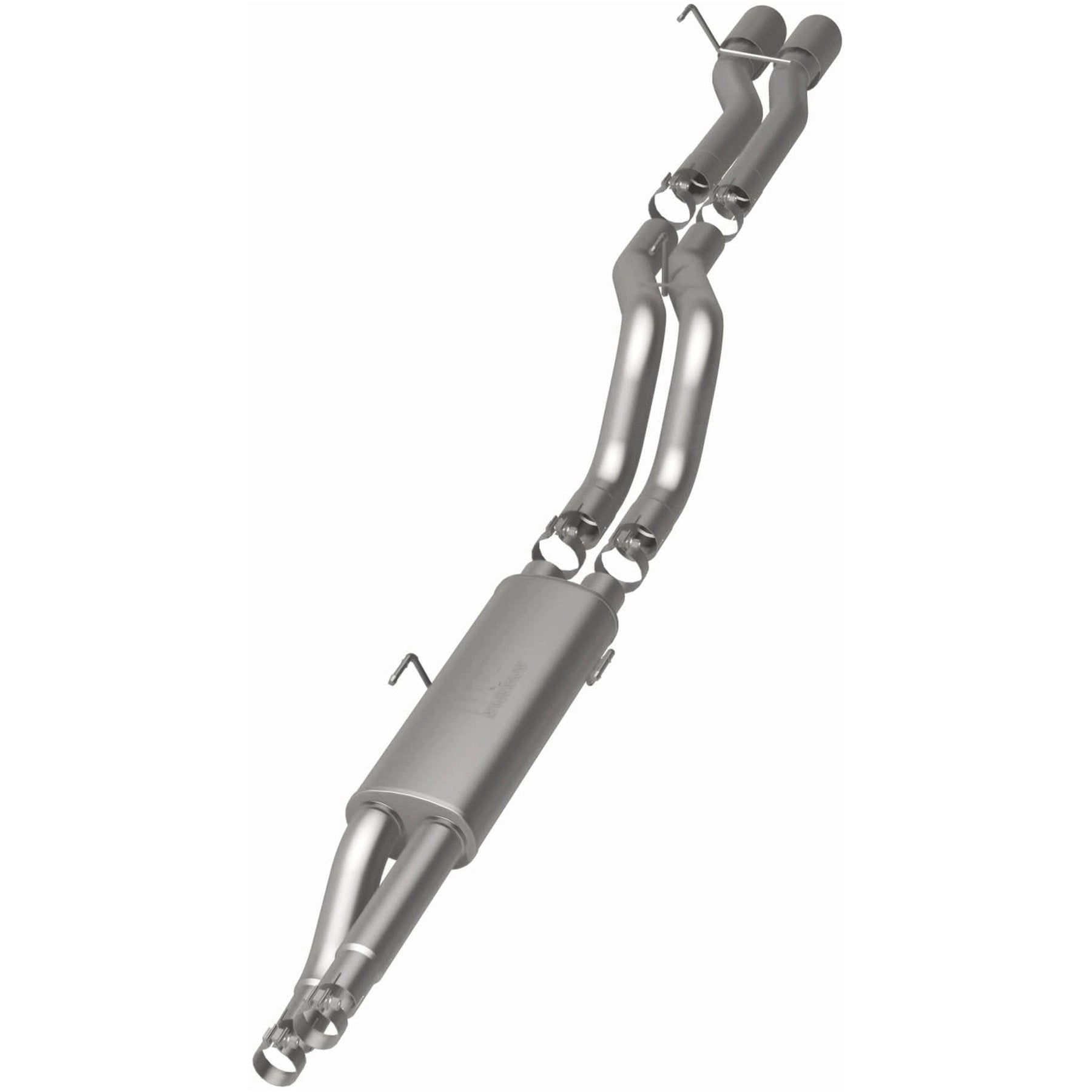 MagnaFlow Exhaust Products 15832 - Street Series Polished Cat-Back System