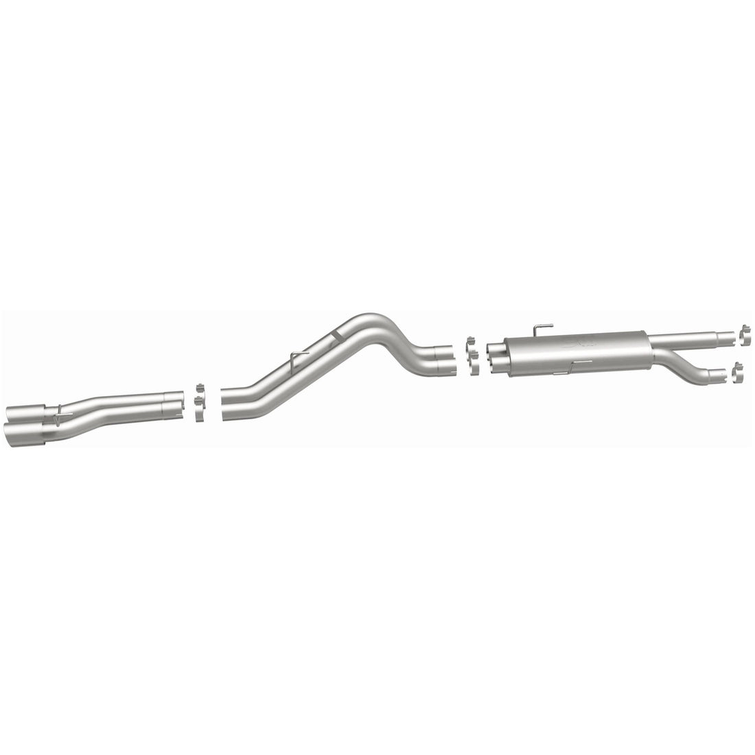 MagnaFlow Exhaust Products 15832 - Street Series Polished Cat-Back System