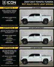 ICON Vehicle Dynamics K53156 - 07-21 TUNDRA RXT STAGE 2 SYSTEM 1