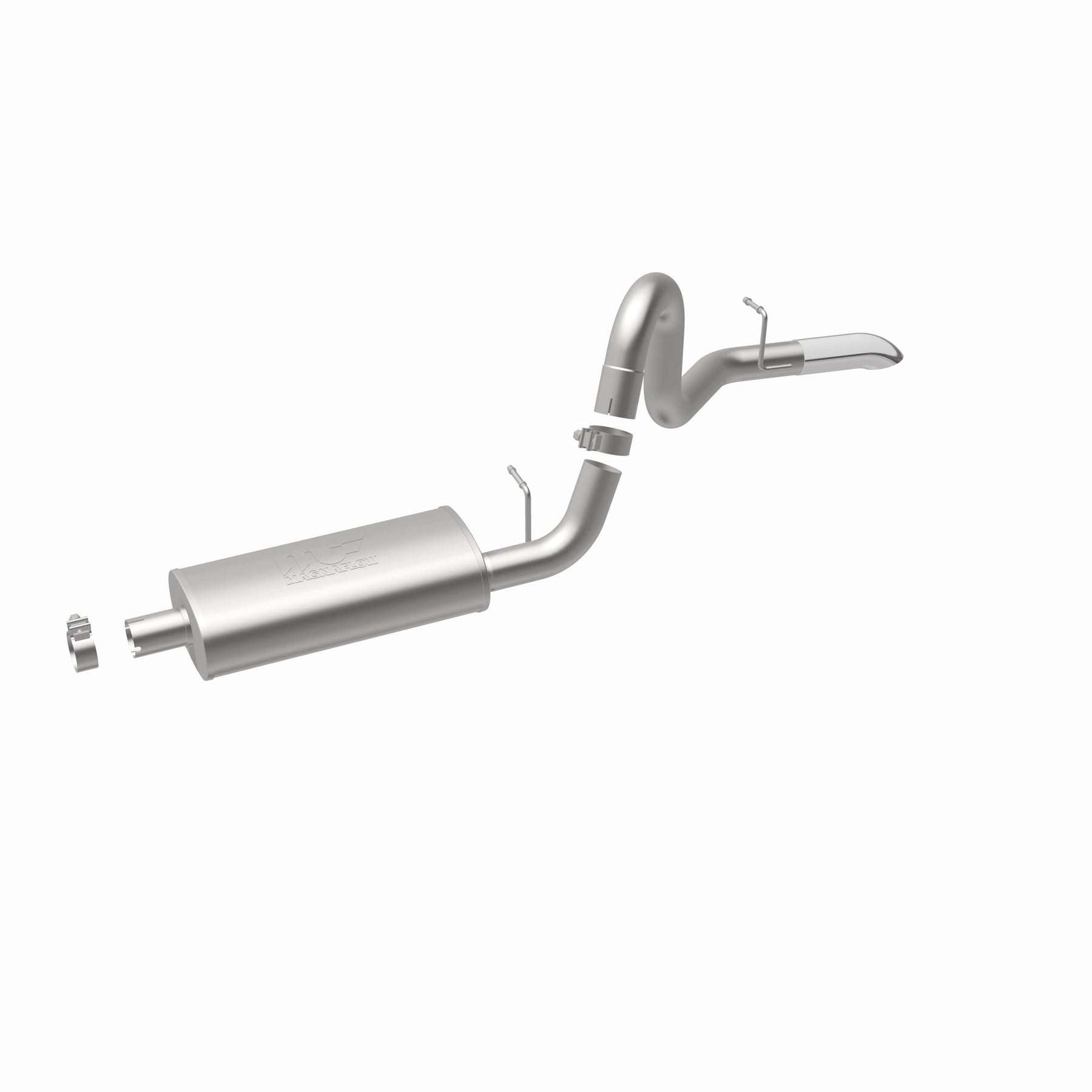 MagnaFlow Exhaust Products 15854 - Street Series Polished Cat-Back System