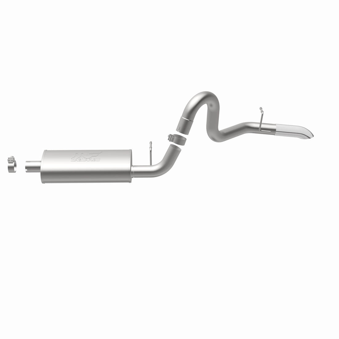 MagnaFlow Exhaust Products 15854 - Street Series Polished Cat-Back System
