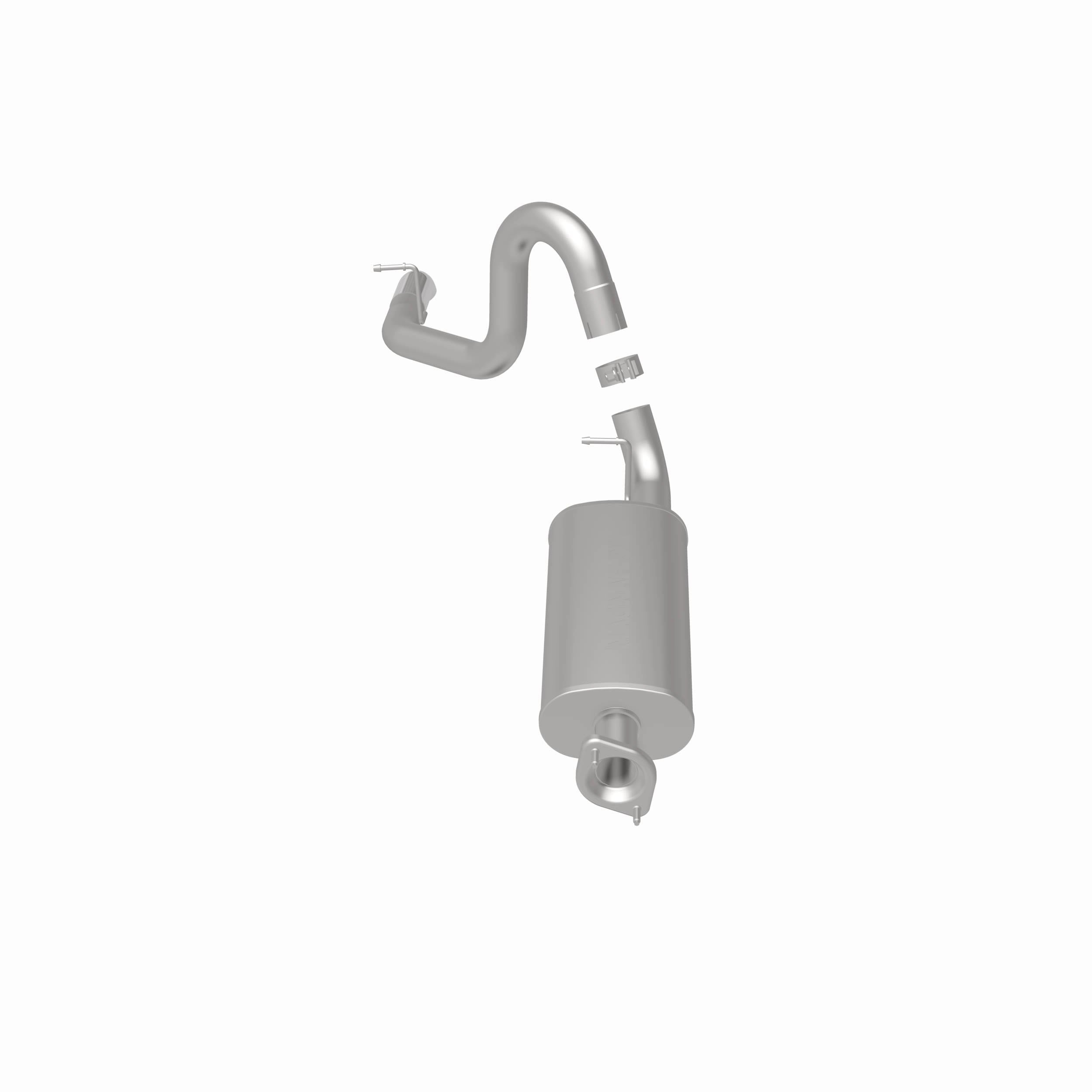 MagnaFlow Exhaust Products 15855 - Street Series Polished Cat-Back System 1