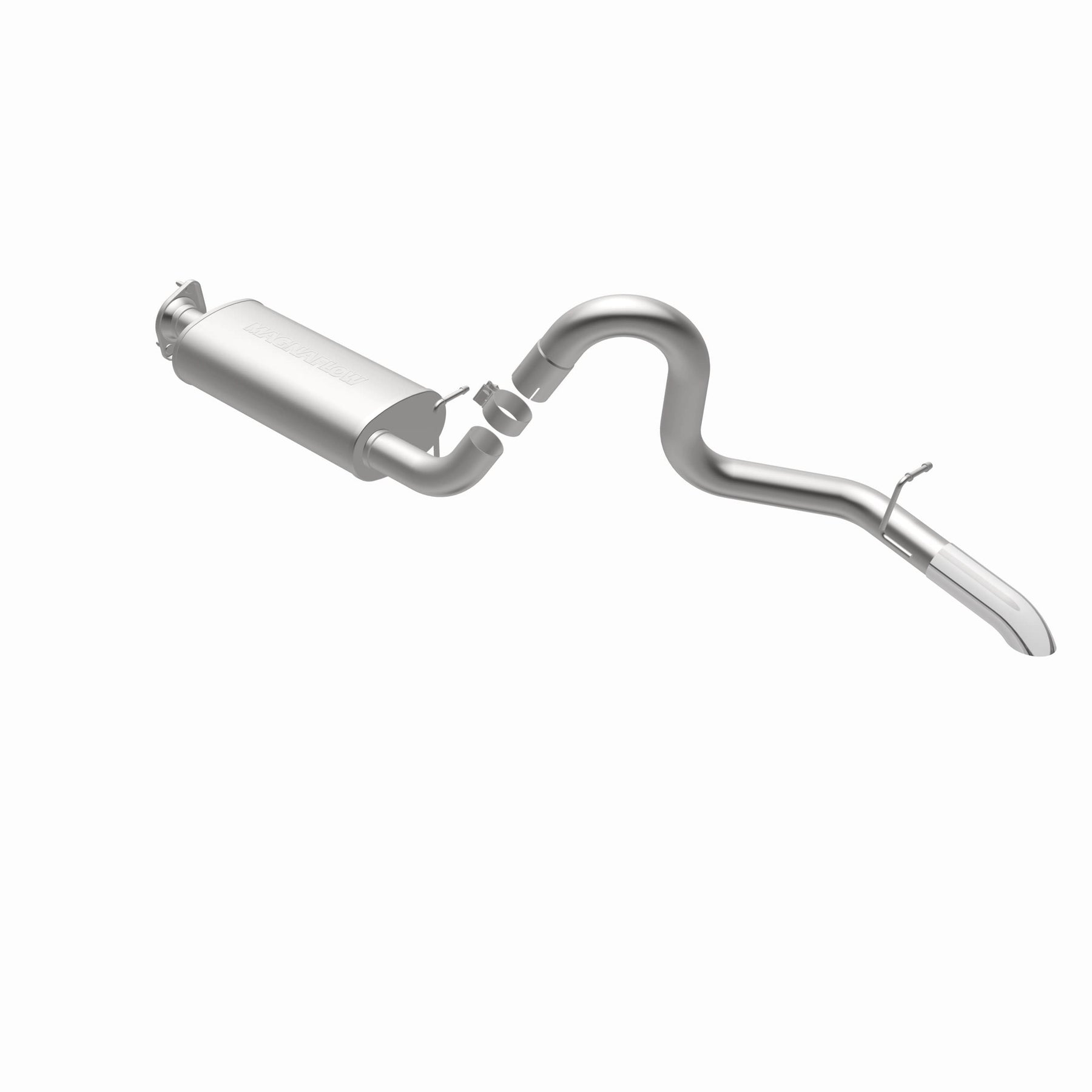 MagnaFlow Exhaust Products 15855 - Street Series Polished Cat-Back System