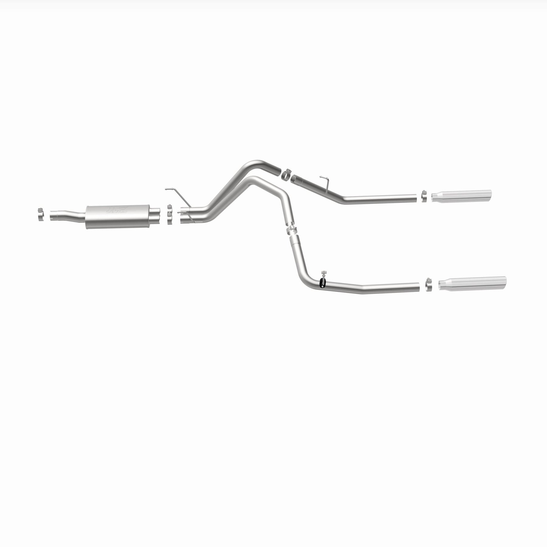 MagnaFlow Exhaust Products 15863 - Street Series Polished Cat-Back System 5