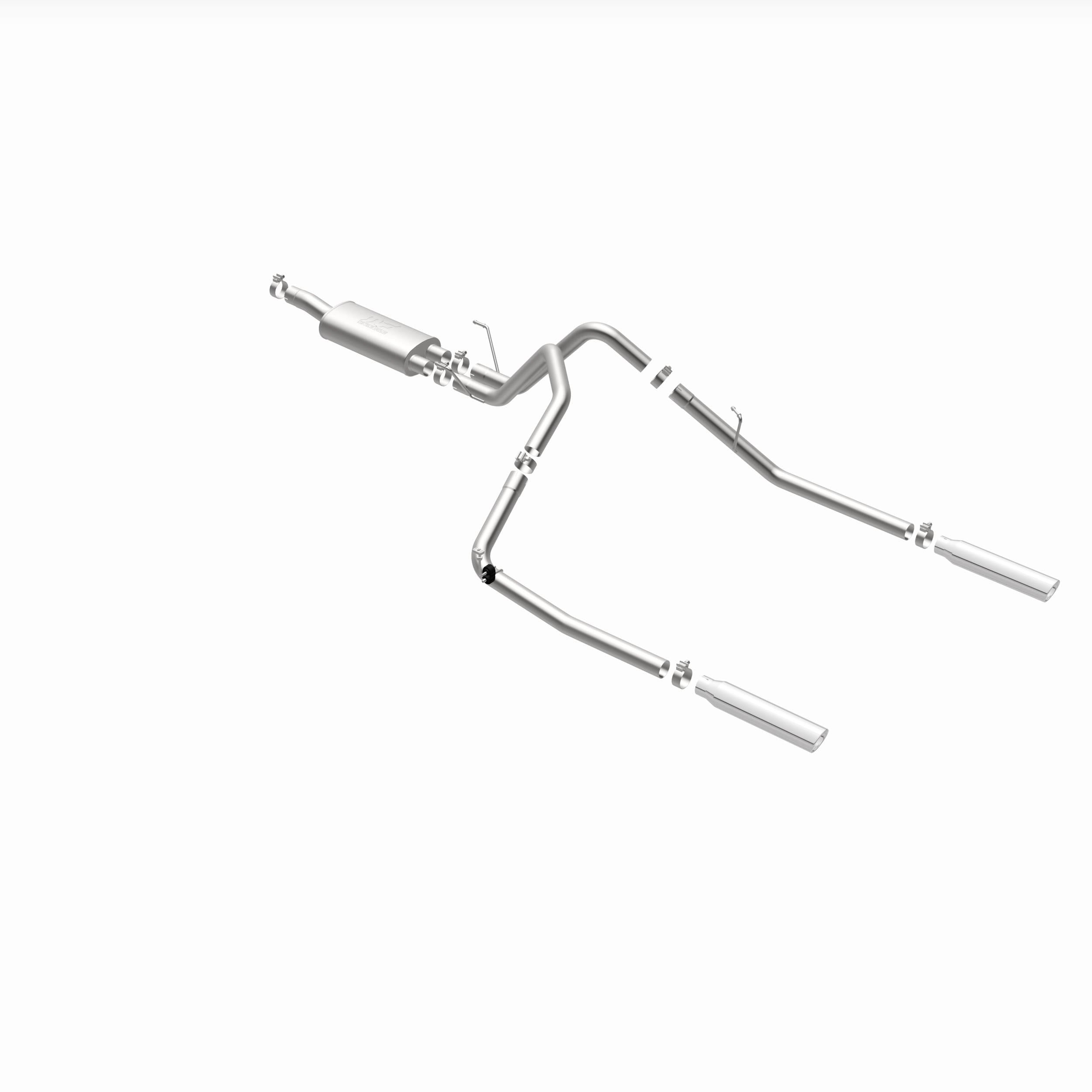 MagnaFlow Exhaust Products 15863 - Street Series Polished Cat-Back System 2