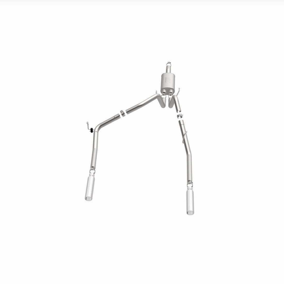 MagnaFlow Exhaust Products 15863 - Street Series Polished Cat-Back System