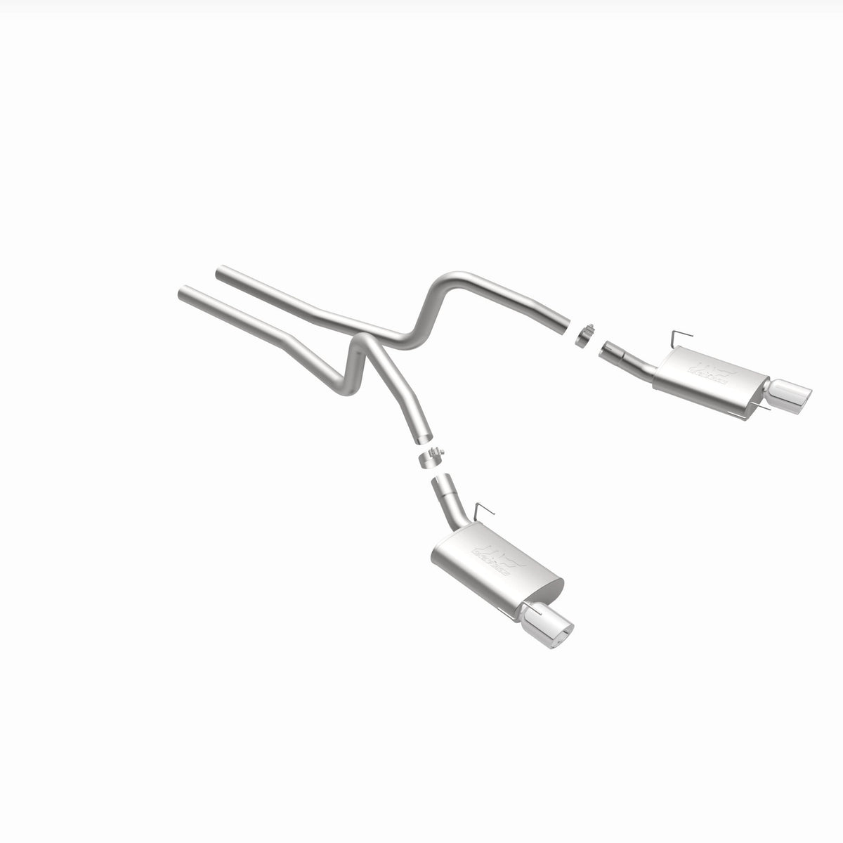 MagnaFlow Exhaust Products 15881 - Street Series Polished Cat-Back System 1
