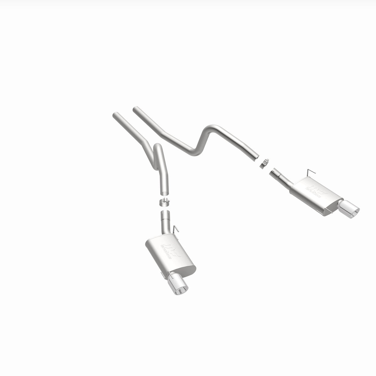 MagnaFlow Exhaust Products 15881 - Street Series Polished Cat-Back System 2