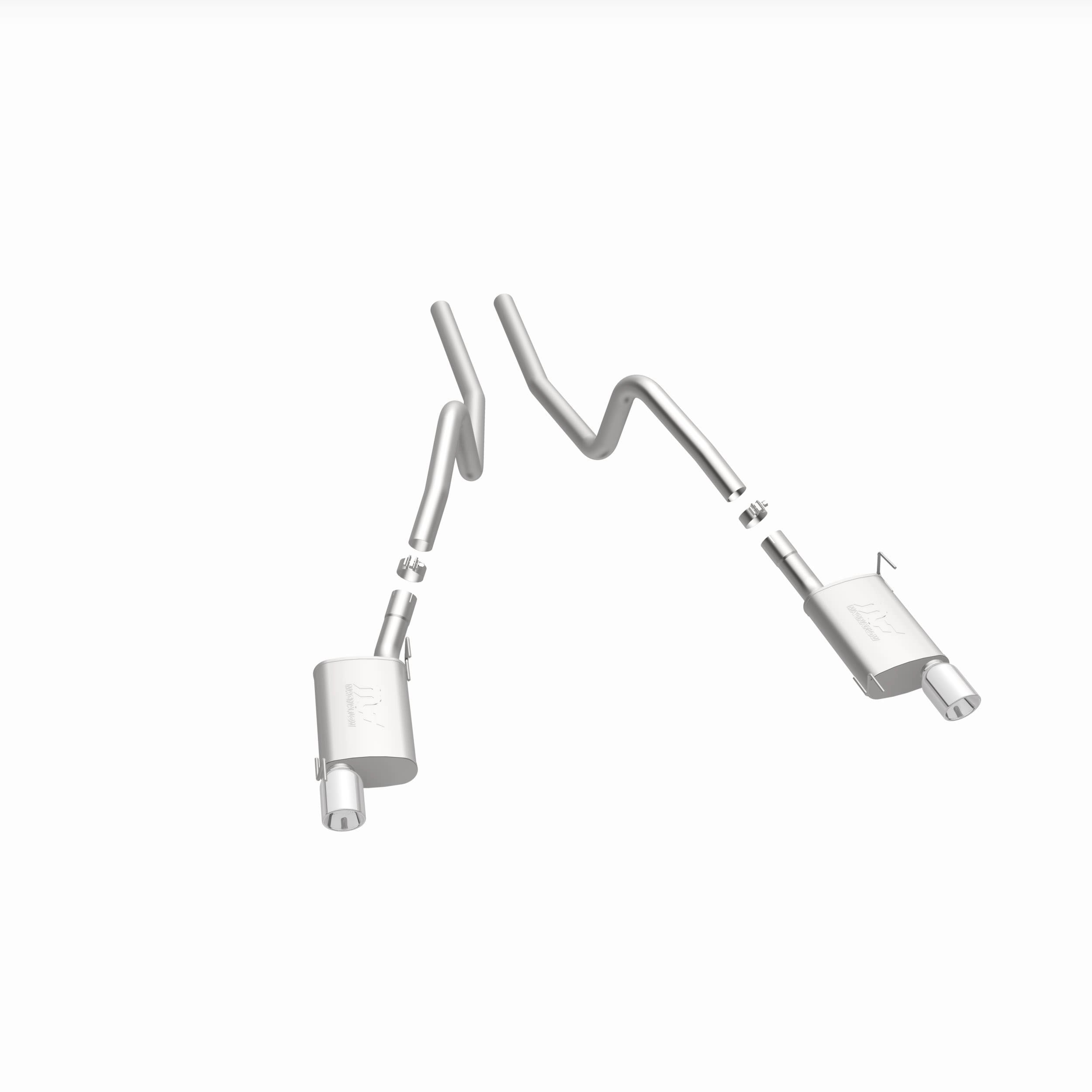 MagnaFlow Exhaust Products 15881 - Street Series Polished Cat-Back System 3