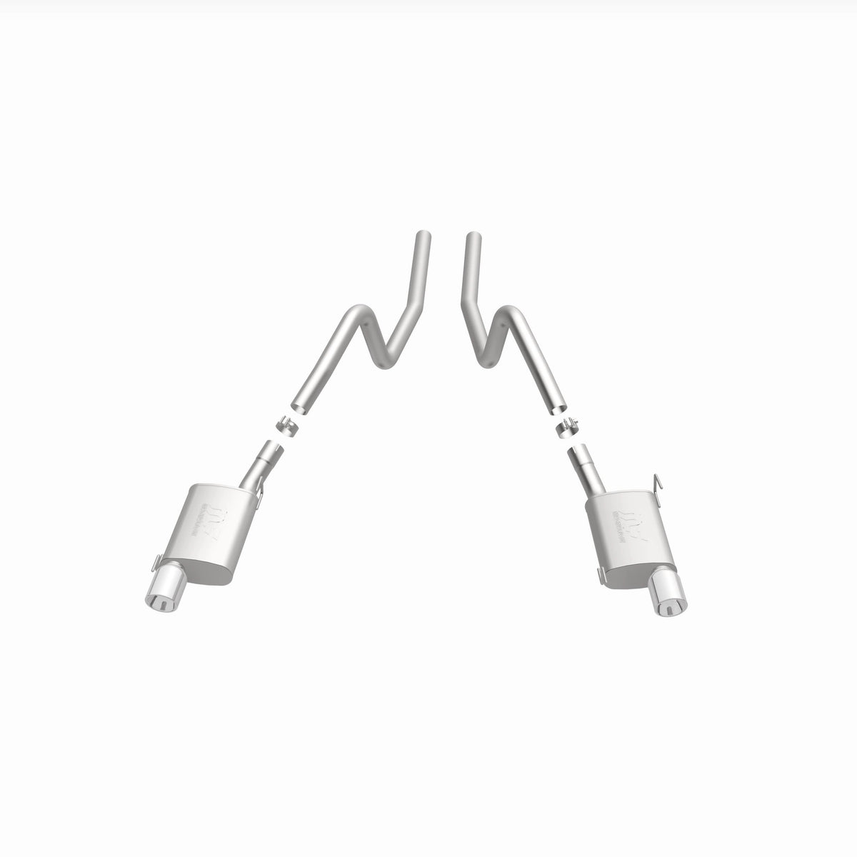 MagnaFlow Exhaust Products 15881 - Street Series Polished Cat-Back System 4