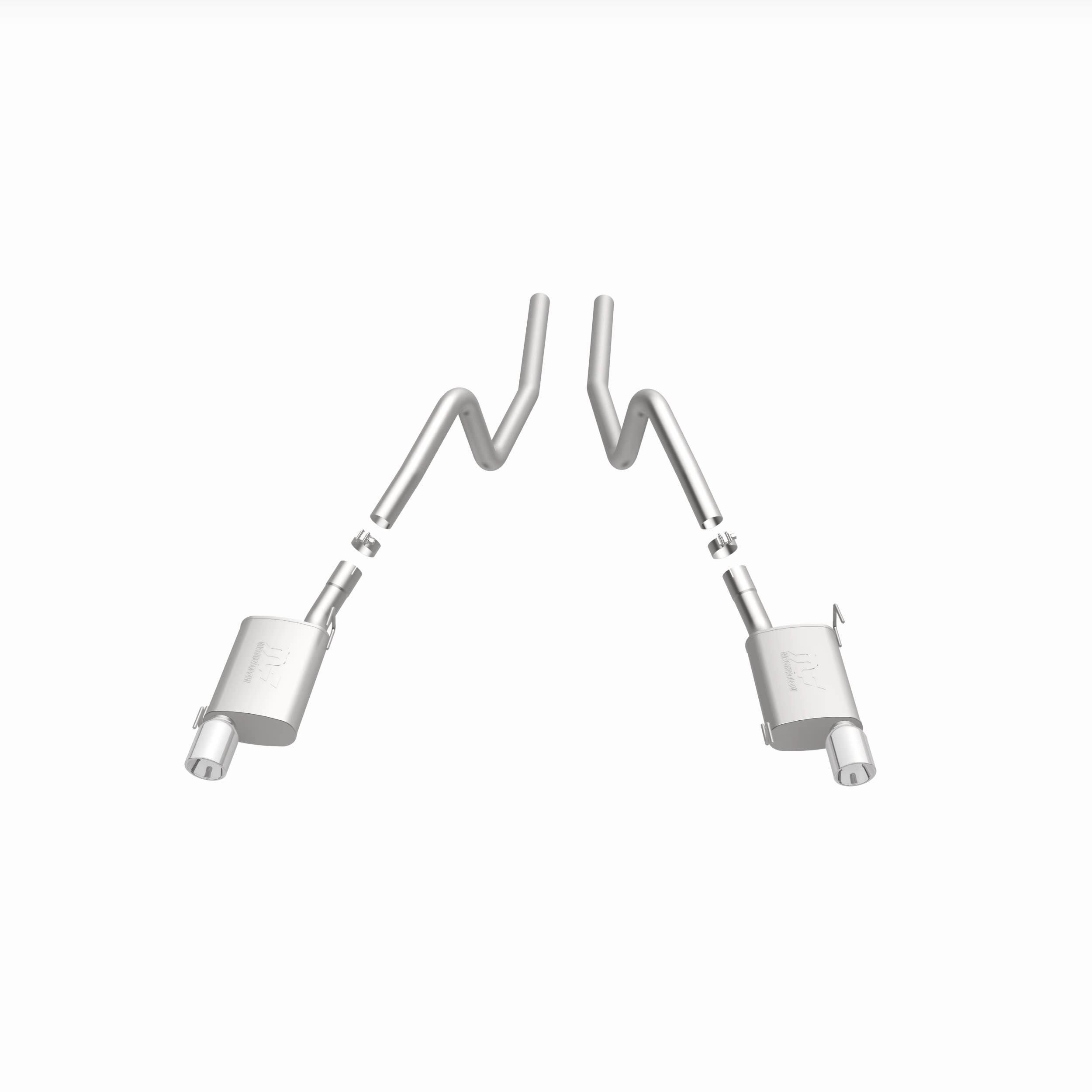 MagnaFlow Exhaust Products 15881 - Street Series Polished Cat-Back System 4