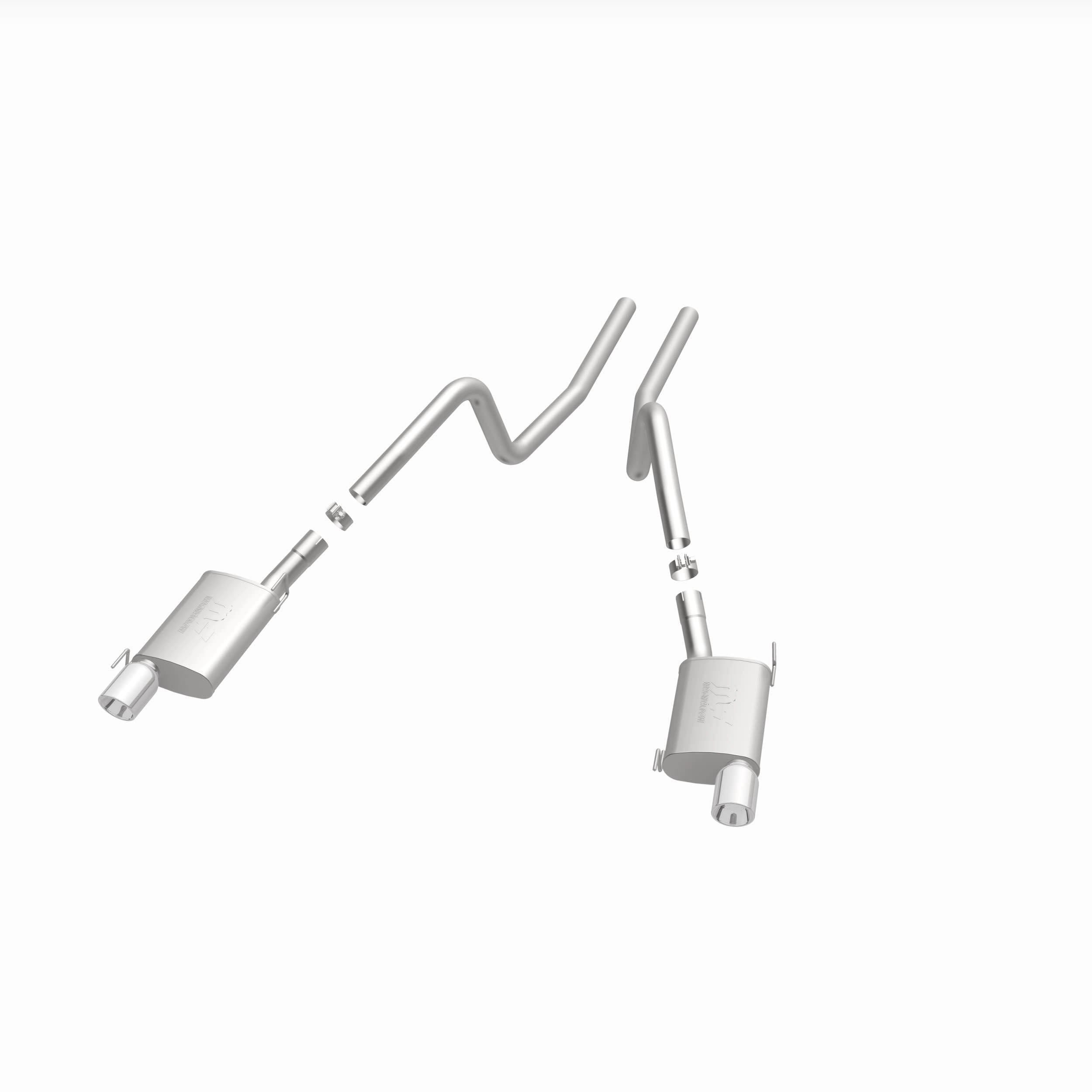 MagnaFlow Exhaust Products 15881 - Street Series Polished Cat-Back System 5