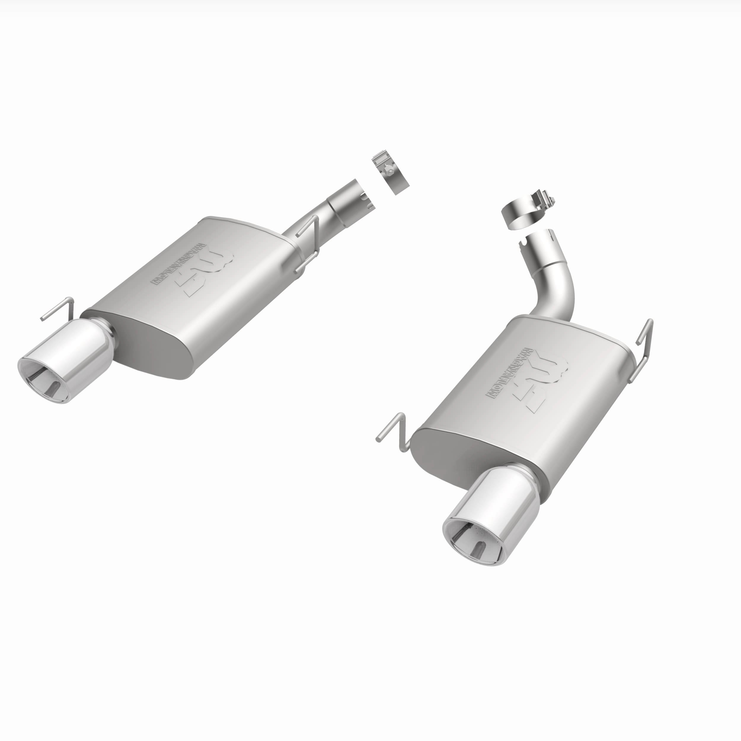 MagnaFlow Exhaust Products 15882 - Street Series Polished Axle Back System 4