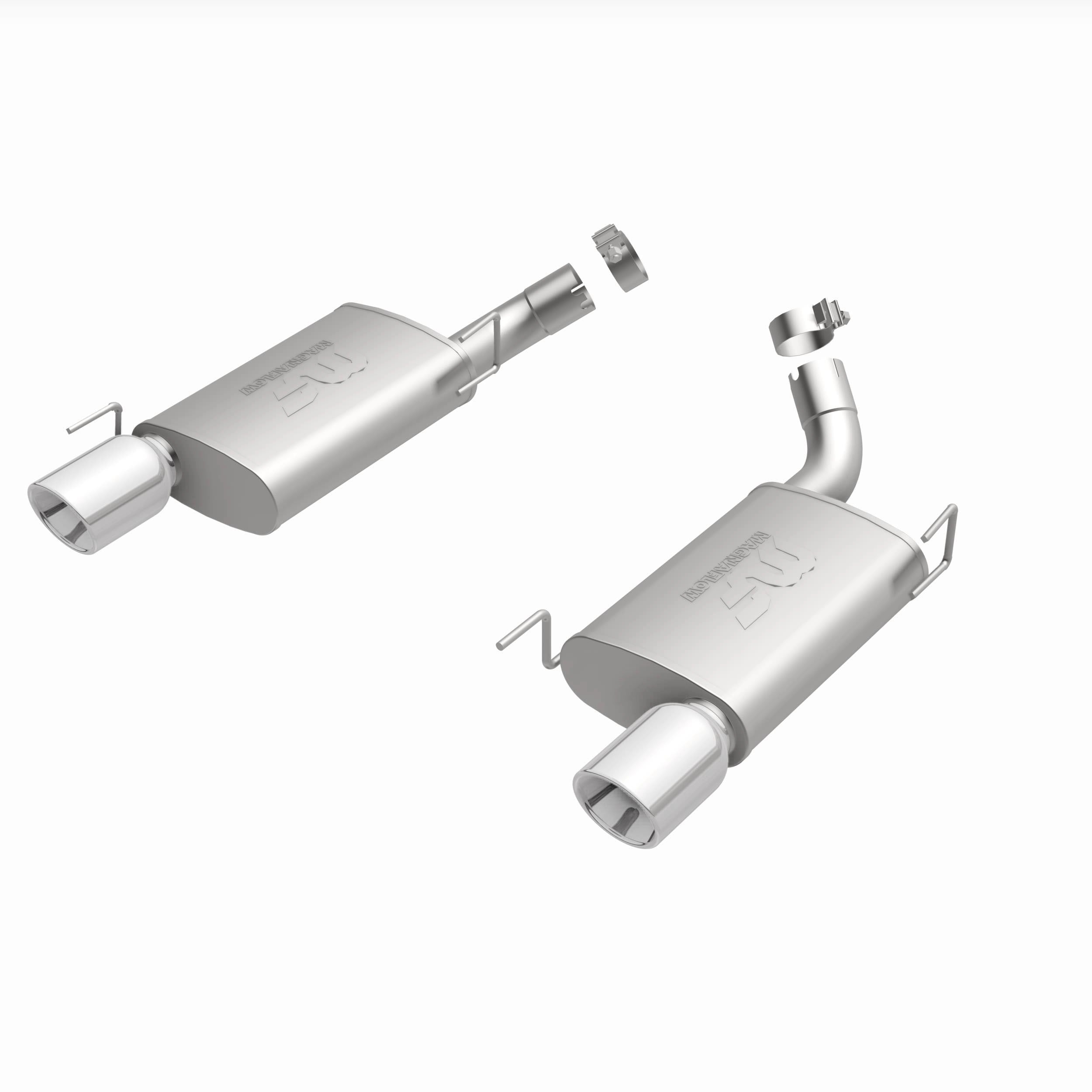 MagnaFlow Exhaust Products 15882 - Street Series Polished Axle Back System 5