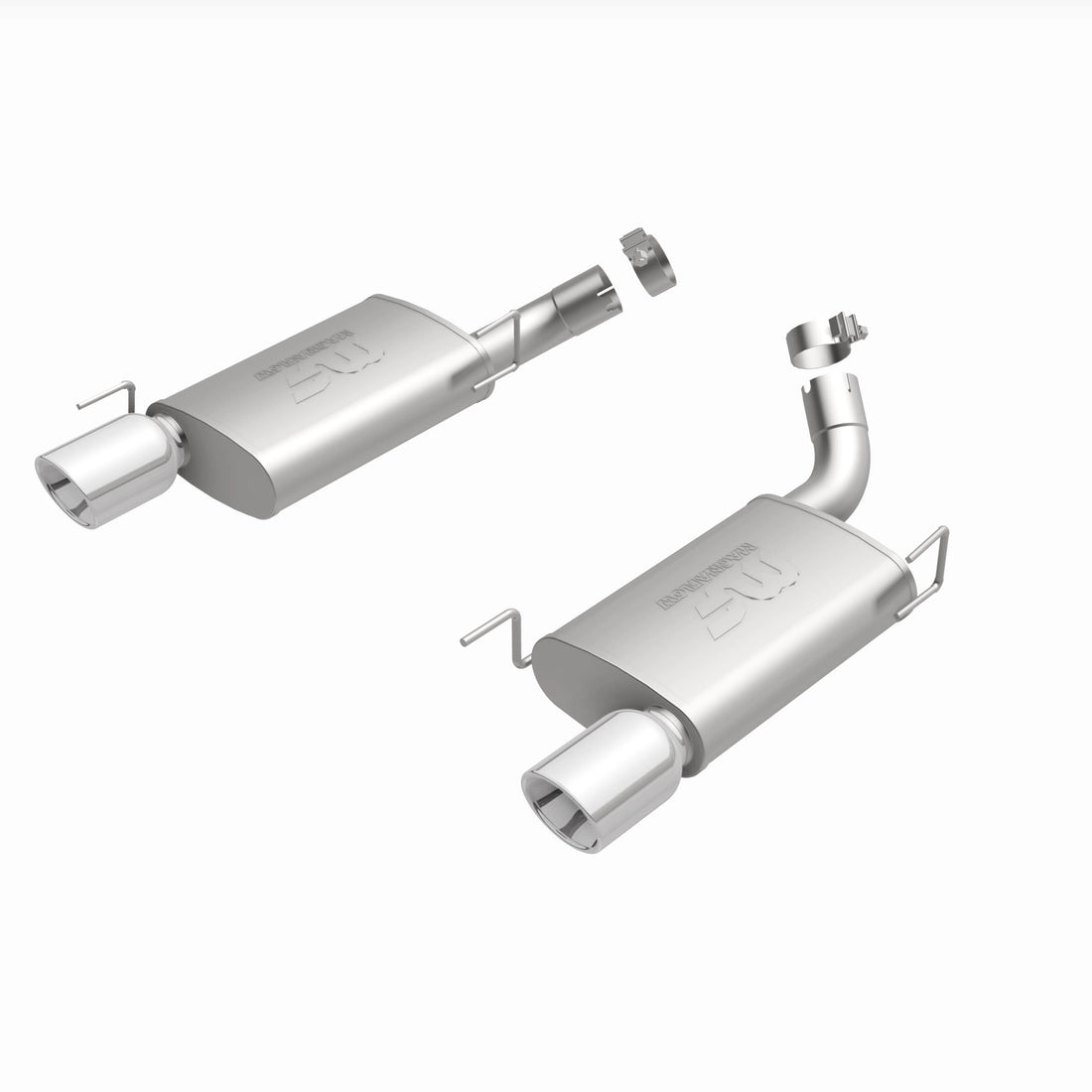 MagnaFlow Exhaust Products 15882 - Street Series Polished Axle Back System