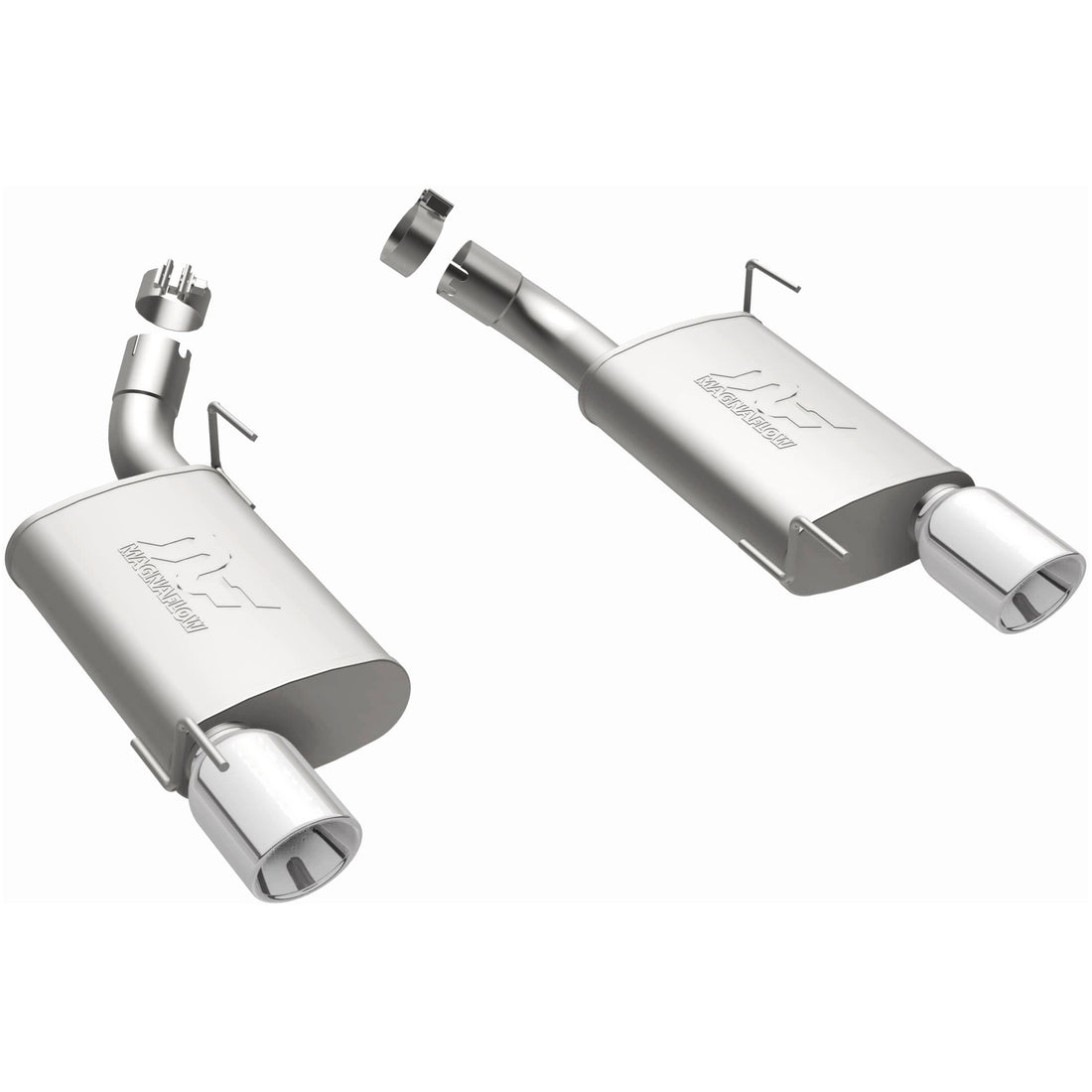 MagnaFlow Exhaust Products 15882 - Street Series Polished Axle Back System