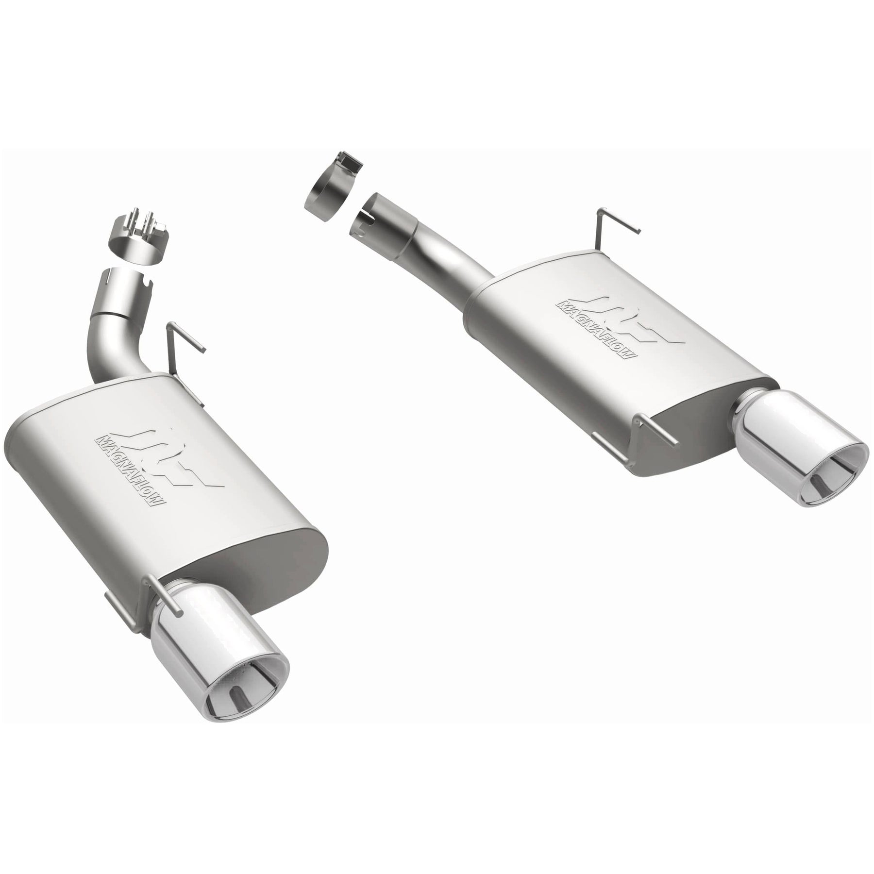 MagnaFlow Exhaust Products 15882 - Street Series Polished Axle Back System