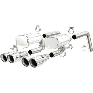 MagnaFlow Exhaust Products Exhaust MagnaFlow Exhaust Products 15886 - Street Series Polished Axle Back System