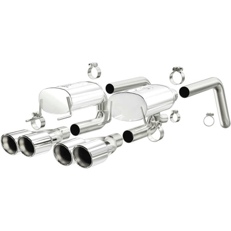 MagnaFlow Exhaust Products Exhaust MagnaFlow Exhaust Products 15886 - Street Series Polished Axle Back System