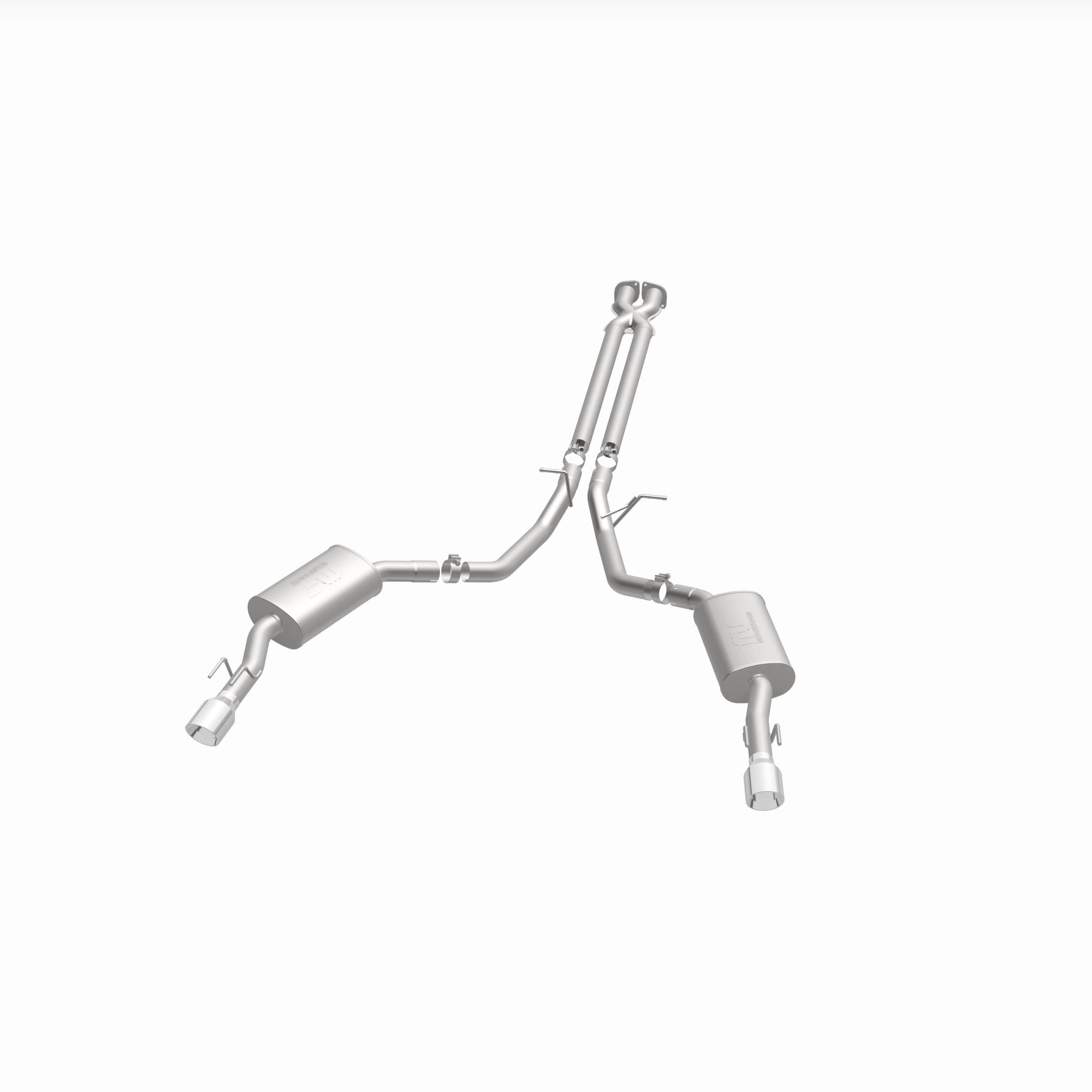 MagnaFlow Exhaust Products 15892 - Street Series Polished Cat-Back System 1