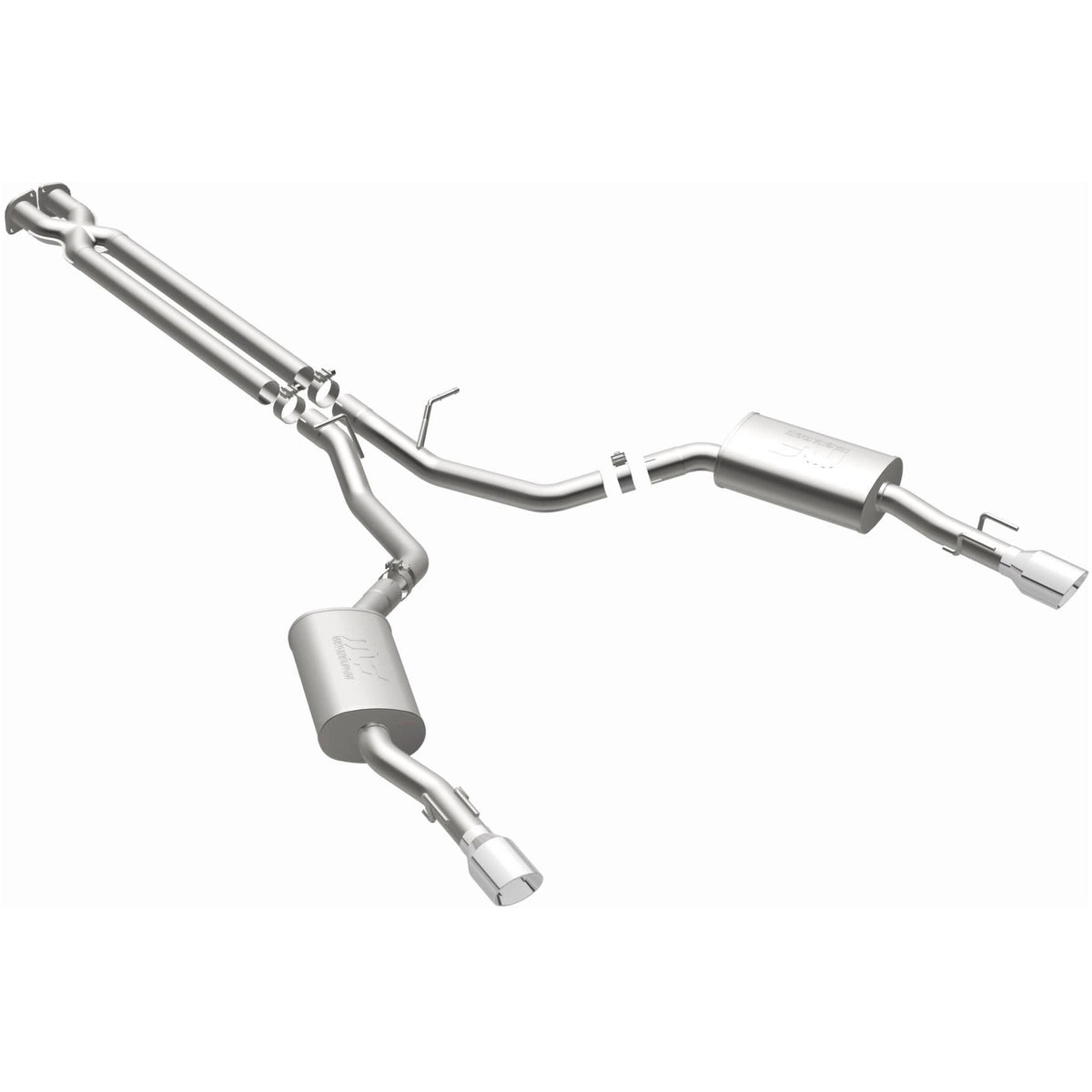 MagnaFlow Exhaust Products 15892 - Street Series Polished Cat-Back System 5