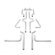 Flowmaster 15935 U-Fit Dual Exhaust Kit 2.25-Inch Mandrel-Bent Aluminized Steel