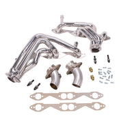 BBK Performance Parts 15950 - 1993-1996 CHEVY IMPALA SS 1-5/8 SHORTY HEADERS (POLISHED SILVER CERAMIC) 1