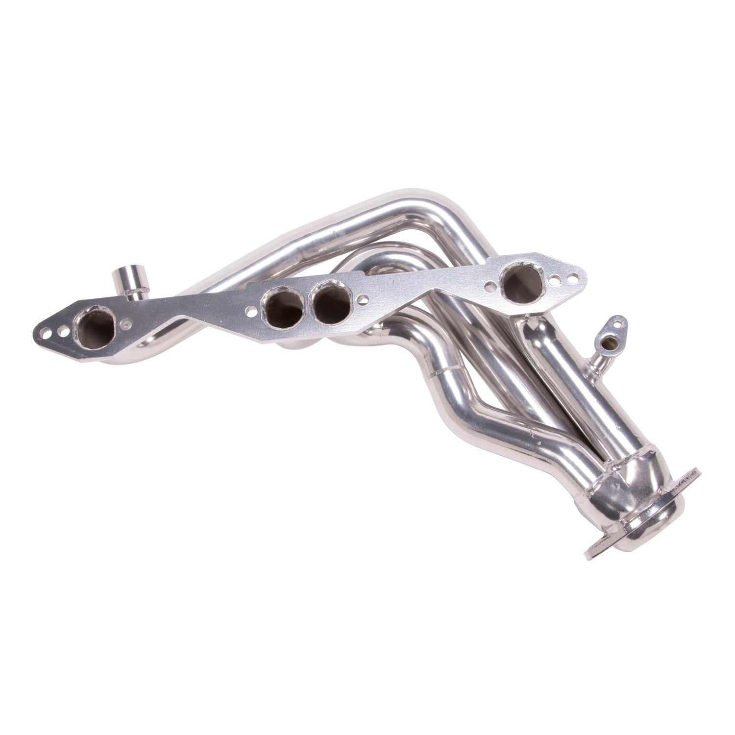 BBK Performance Parts 15950 - 1993-1996 CHEVY IMPALA SS 1-5/8 SHORTY HEADERS (POLISHED SILVER CERAMIC) 4