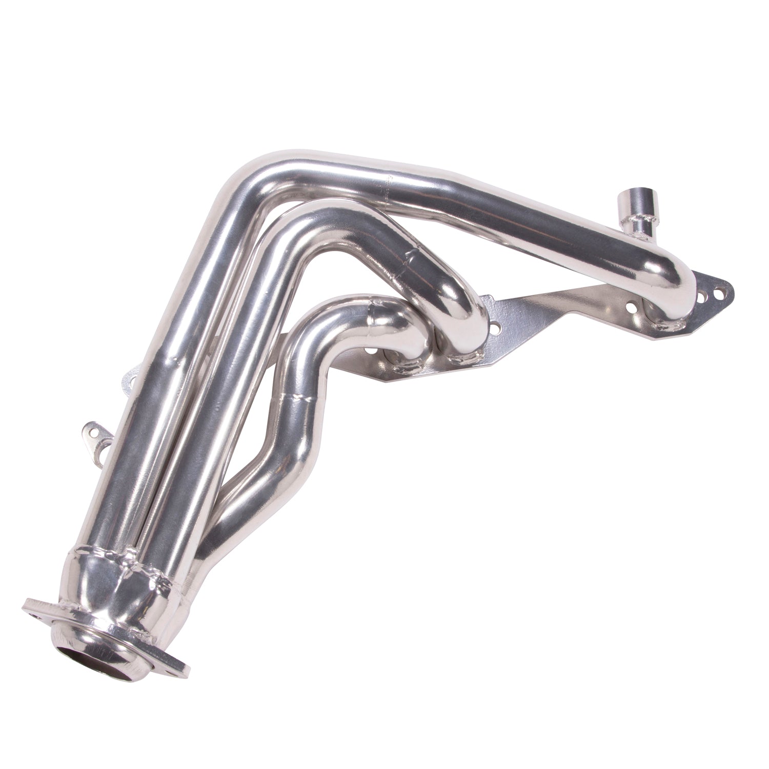 BBK Performance Parts 15950 - 1993-1996 CHEVY IMPALA SS 1-5/8 SHORTY HEADERS (POLISHED SILVER CERAMIC) 5