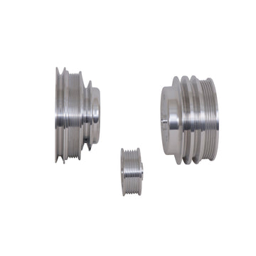 BBK Performance Parts 1598 - 1985-1987 GM 5.0/5.7 F-BODY/GM TRUCK 3 PC UNDER DRIVE PULLEY KIT (ALUMINUM) 1