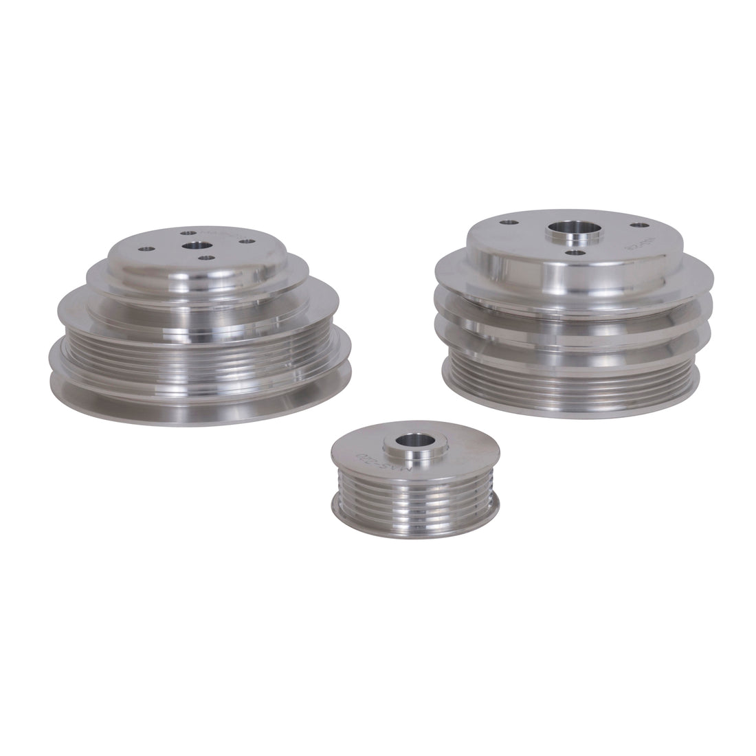 BBK Performance Parts 1598 - 1985-1987 GM 5.0/5.7 F-BODY/GM TRUCK 3 PC UNDER DRIVE PULLEY KIT (ALUMINUM) 2