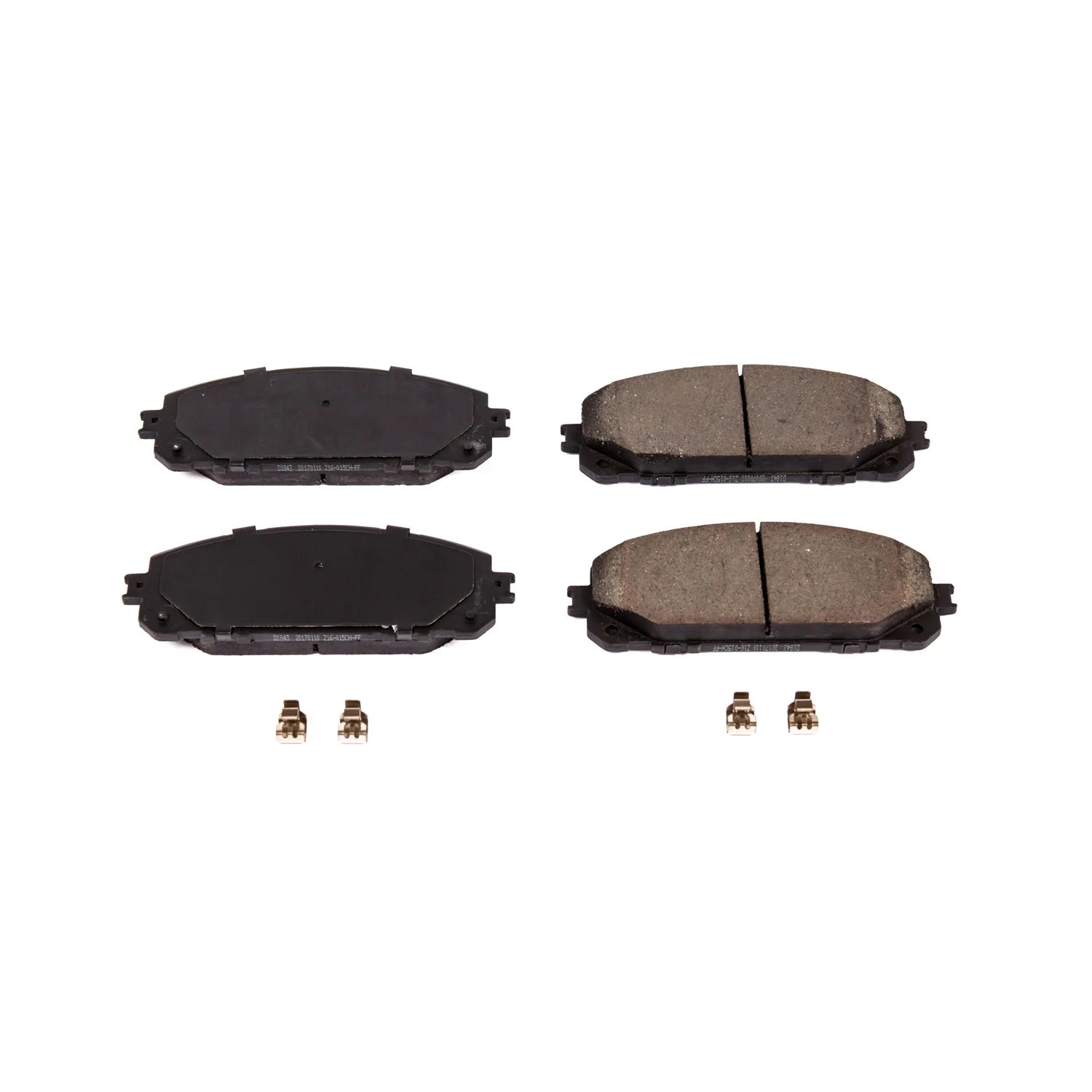 Power Stop 16-1843 2016-2023 Jeep Cherokee Disc Brake Pad Set