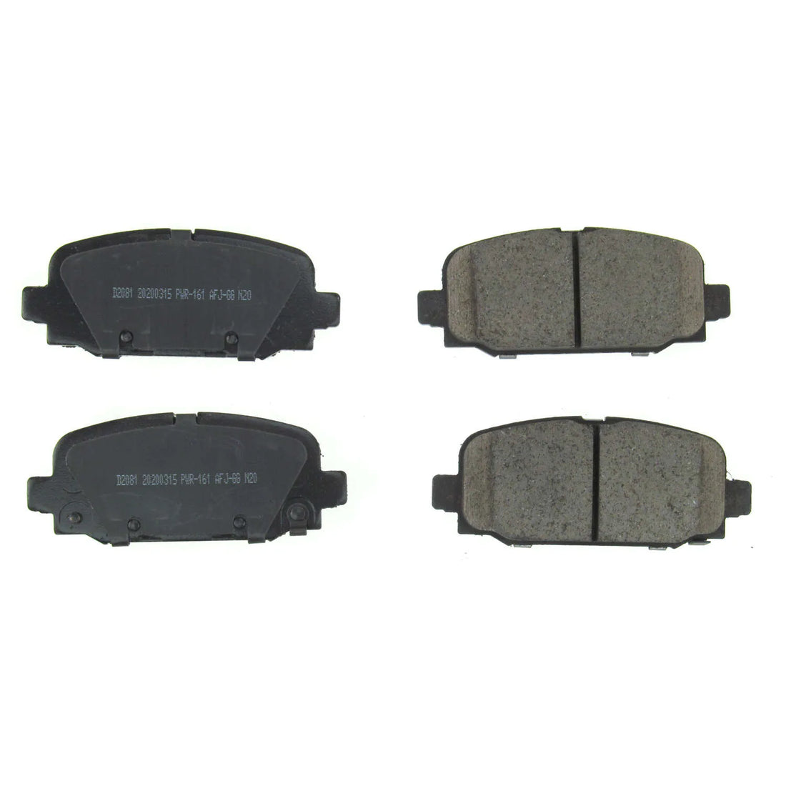 Power Stop 16-2081 2018-2026 Jeep Compass Disc Brake Pad Set