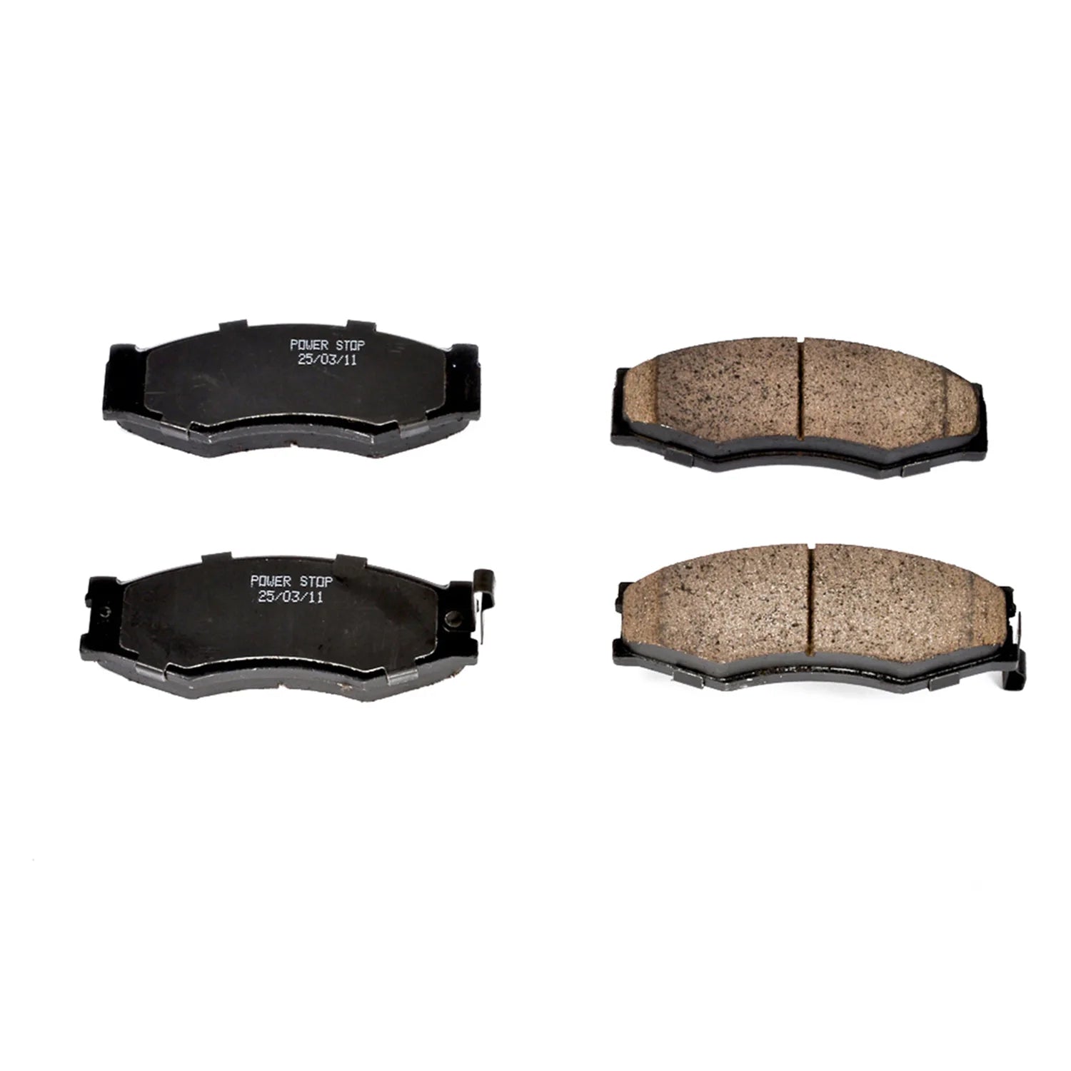 Power Stop 16-266 1995-1997 Nissan Pickup Disc Brake Pad Set