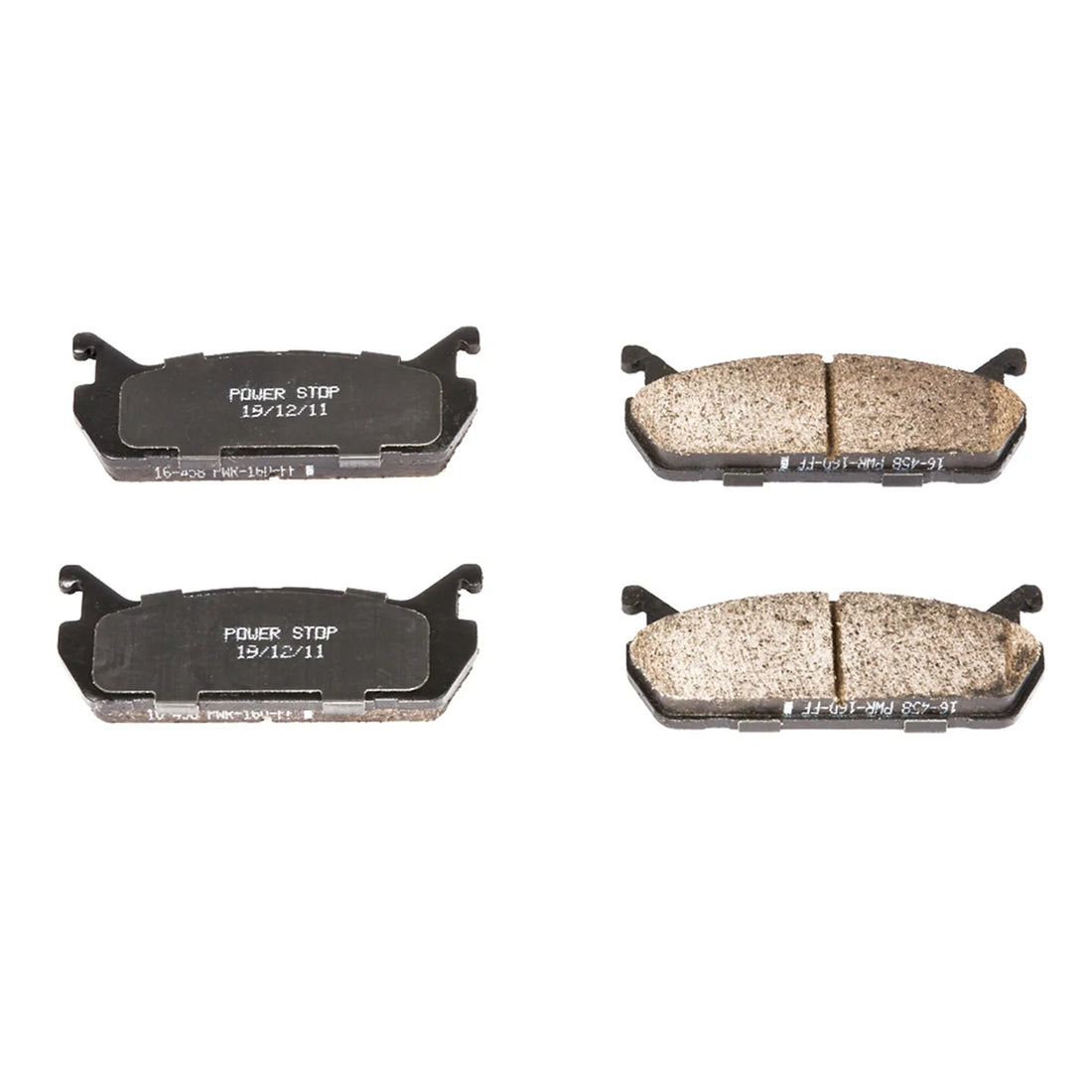 Power Stop 16-458 1991-1996 Ford Escort Disc Brake Pad Set