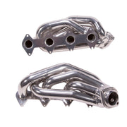 BBK Performance Parts 16120 - 2005-2010 MUSTANG GT 1-5/8 SHORTY TUNED LENGTH HEADERS (POLISHED SILVER CERAMIC) 2