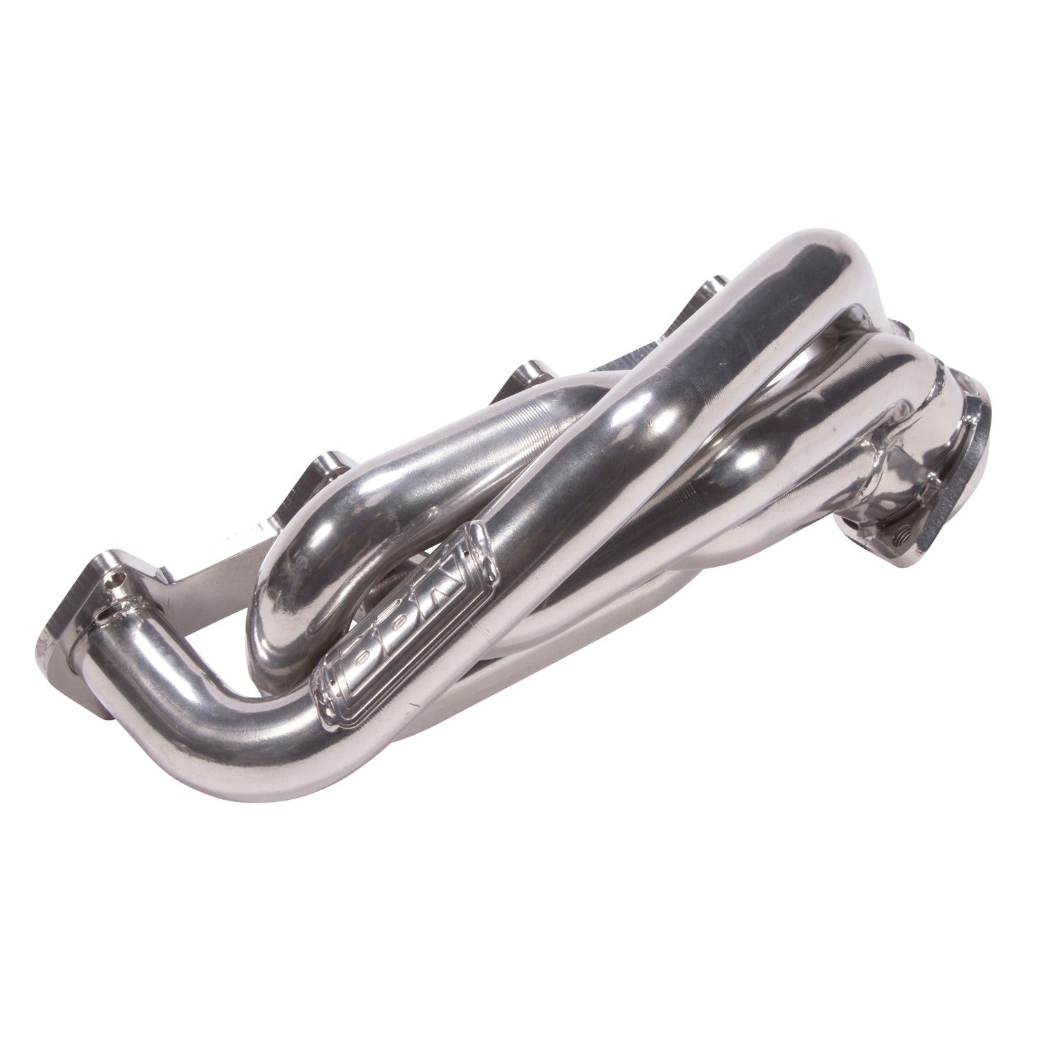 BBK Performance Parts 16120 - 2005-2010 MUSTANG GT 1-5/8 SHORTY TUNED LENGTH HEADERS (POLISHED SILVER CERAMIC) 3