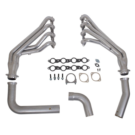 BBK Performance Parts 16140 - 1999-02 GM FULL SIZE TRUCK 1-3/4 LONG TUBE HEADERS (POLISHED SILVER CERAMIC) 1