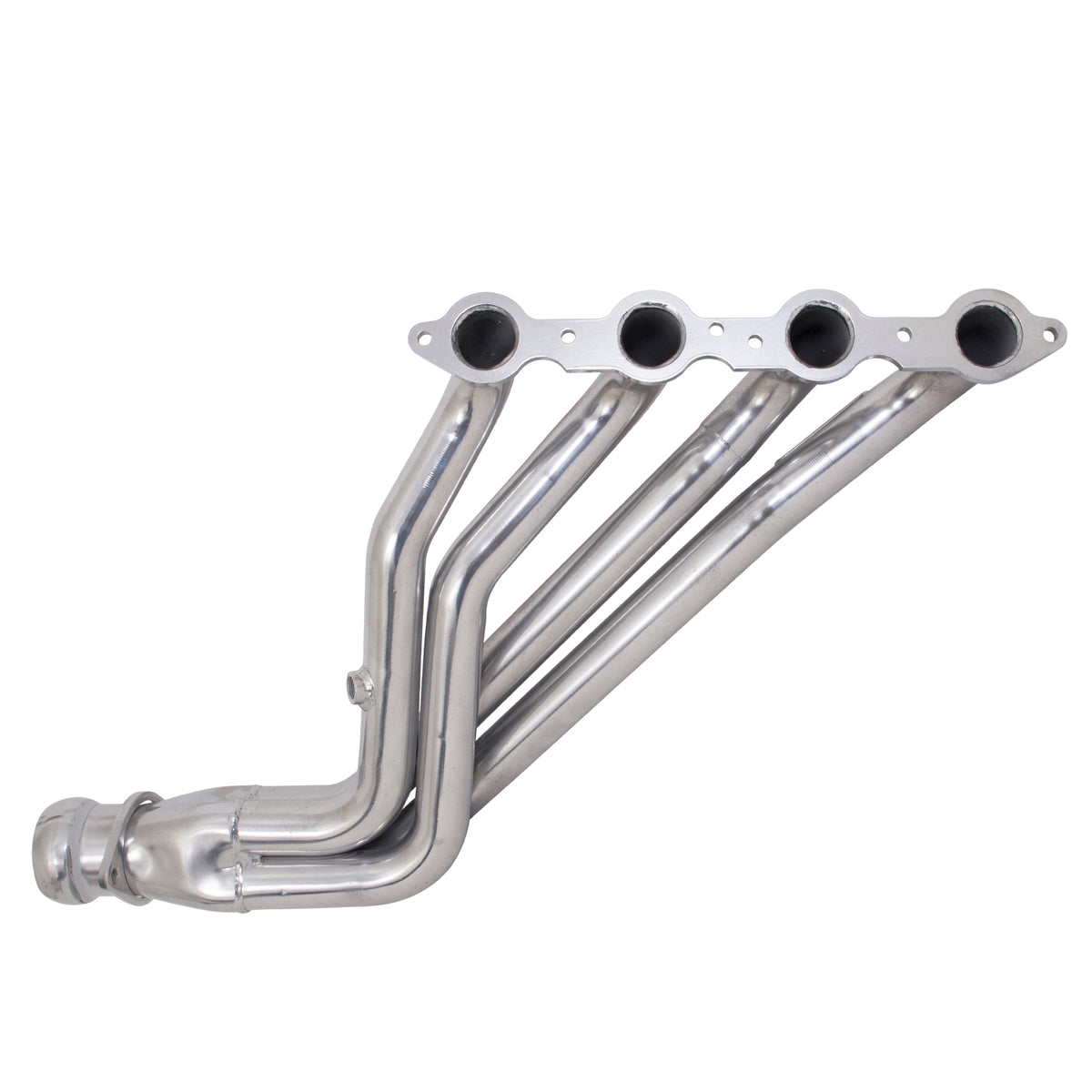 BBK Performance Parts 16140 - 1999-02 GM FULL SIZE TRUCK 1-3/4 LONG TUBE HEADERS (POLISHED SILVER CERAMIC) 4