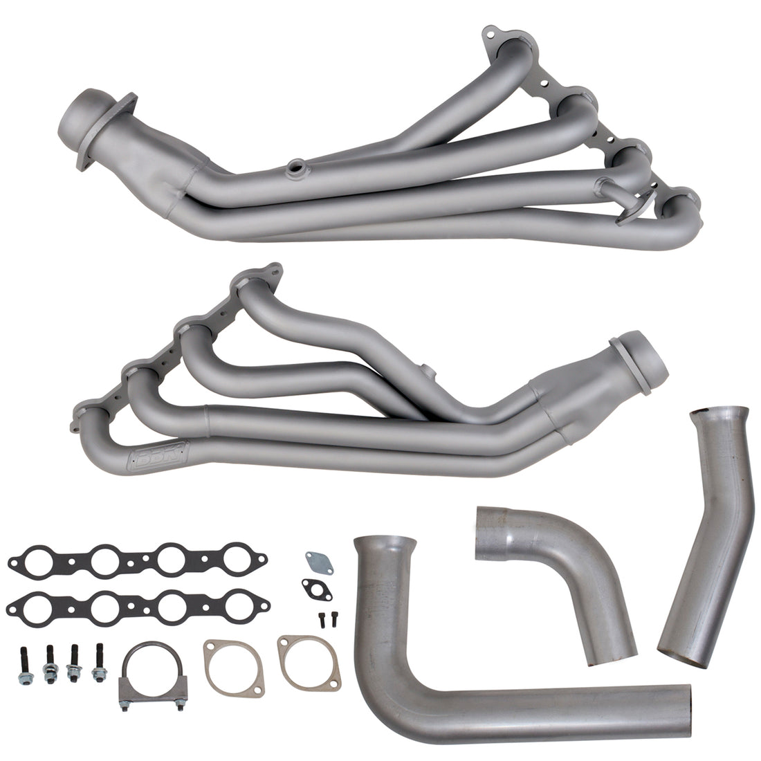 BBK Performance Parts 1614 - 1999-02 GM FULL SIZE TRUCK 1-3/4 LONG TUBE HEADERS & Y PIPE (TITANIUM CERAMIC) 1