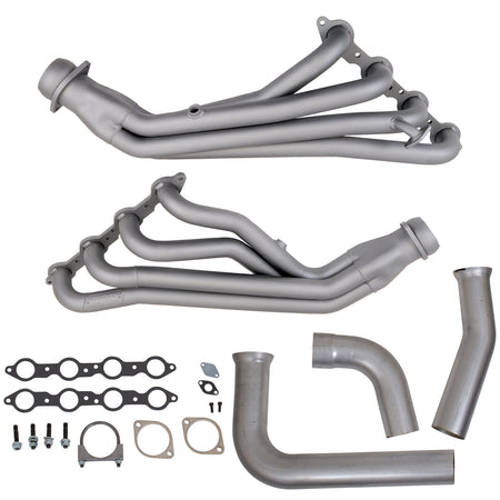 BBK Performance Parts 1614 - 1999-02 GM FULL SIZE TRUCK 1-3/4 LONG TUBE HEADERS & Y PIPE (TITANIUM CERAMIC) 1