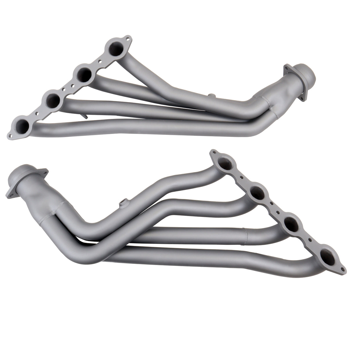 BBK Performance Parts 1614 - 1999-02 GM FULL SIZE TRUCK 1-3/4 LONG TUBE HEADERS & Y PIPE (TITANIUM CERAMIC) 2